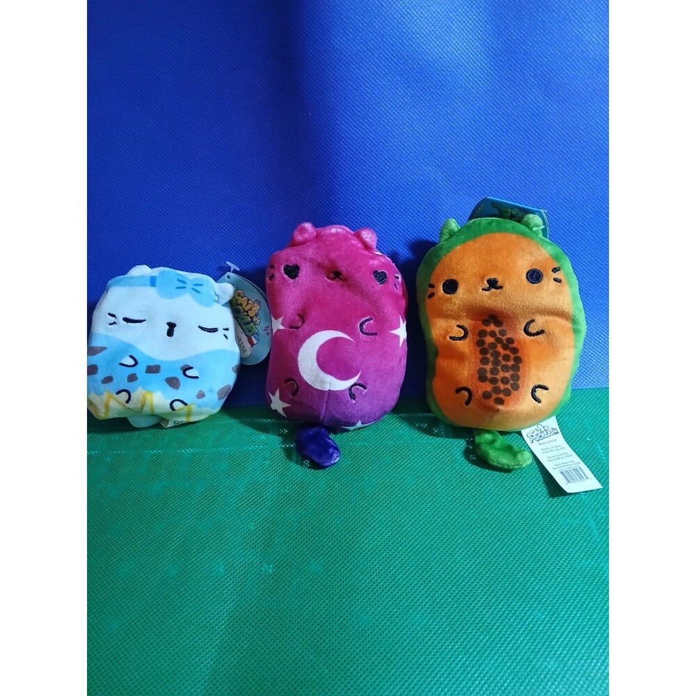 3 Cats VS Pickles 2 nwt Papaya and Lil Mint Chippie (1 no tags Majicat)